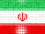 Iran. Mosaic background. Download icon.