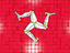 Isle of Man. Mosaic background. Download icon.
