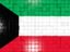 Kuwait. Mosaic background. Download icon.