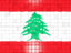 Lebanon. Mosaic background. Download icon.