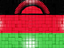 Malawi. Mosaic background. Download icon.