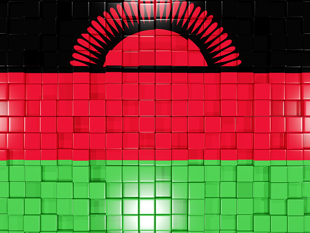 Mosaic background. Download flag icon of Malawi at PNG format
