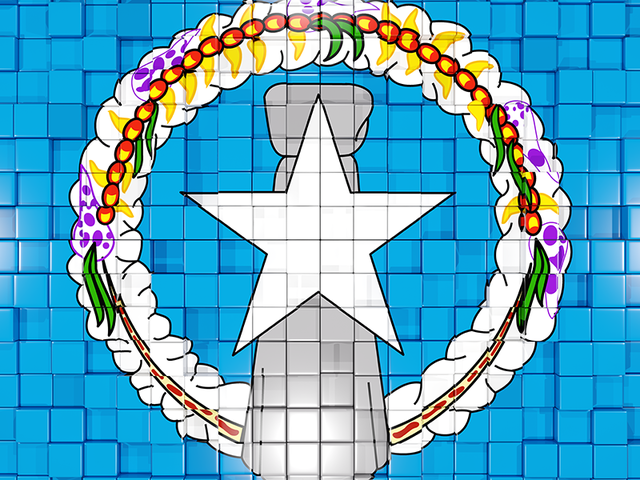Mosaic background. Download flag icon of Northern Mariana Islands at PNG format