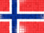 Svalbard and Jan Mayen. Mosaic background. Download icon.