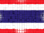 Thailand. Mosaic background. Download icon.