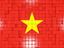 Vietnam. Mosaic background. Download icon.