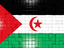 Western Sahara. Mosaic background. Download icon.