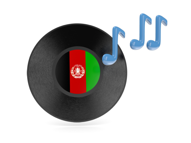 Музыкальная иконка. Скачать флаг. Афганистан