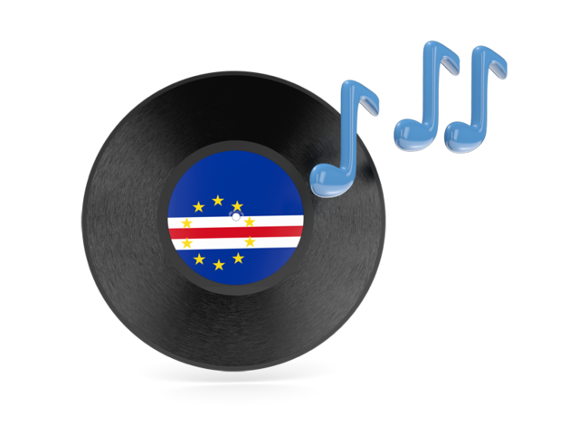 Music icon. Download flag icon of Cape Verde at PNG format