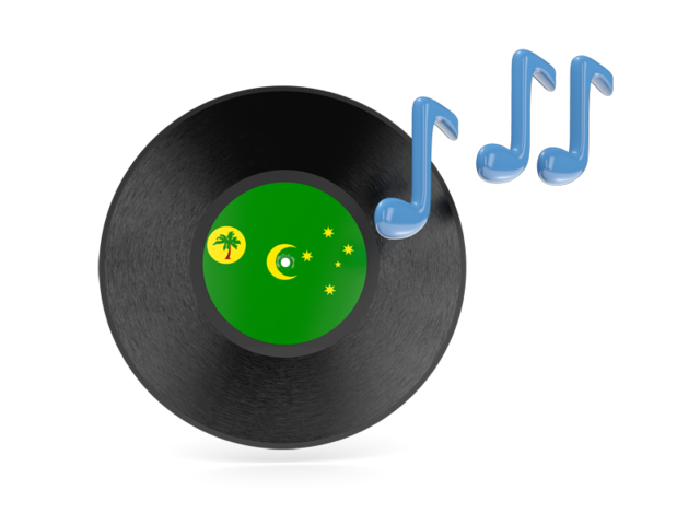 Music icon. Download flag icon of Cocos Islands at PNG format