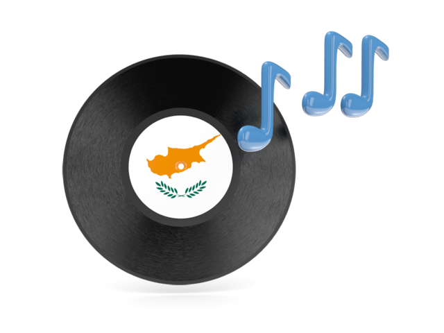 Music icon. Download flag icon of Cyprus at PNG format