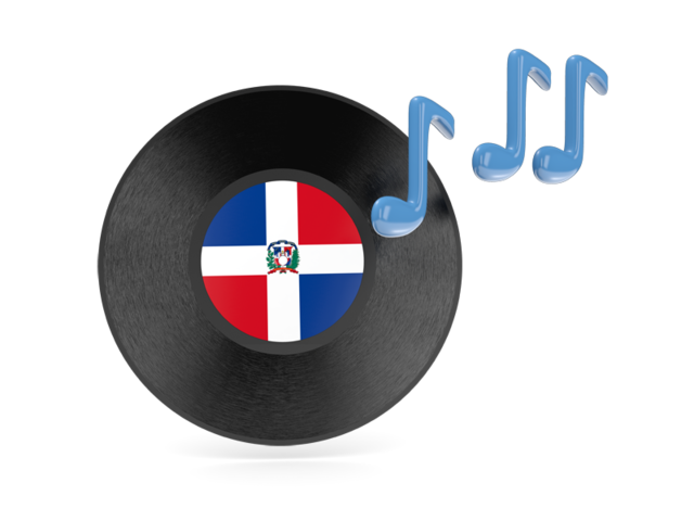 Music icon. Download flag icon of Dominican Republic at PNG format