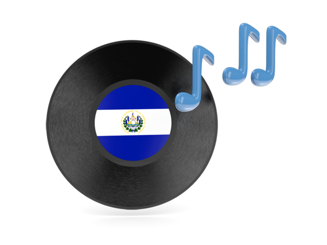 Music icon. Download flag icon of El Salvador at PNG format