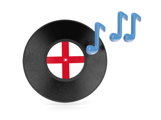 Music icon. Download flag icon of England at PNG format