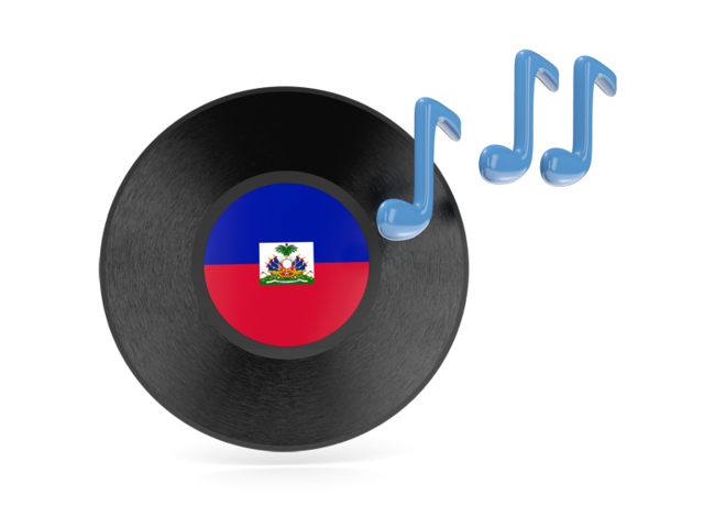 Music icon. Download flag icon of Haiti at PNG format