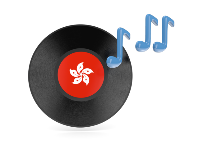 Music icon. Download flag icon of Hong Kong at PNG format