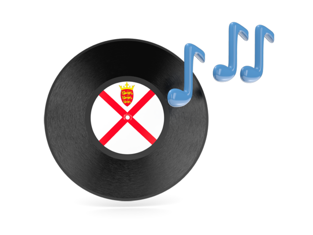 Music icon. Download flag icon of Jersey at PNG format