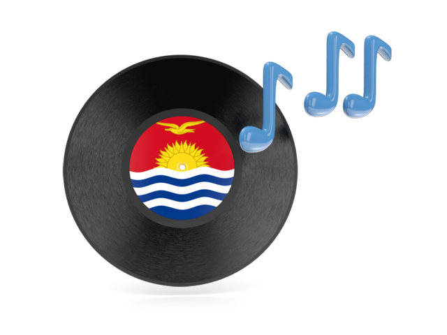 Музыкальная иконка. Скачать флаг. Кирибати