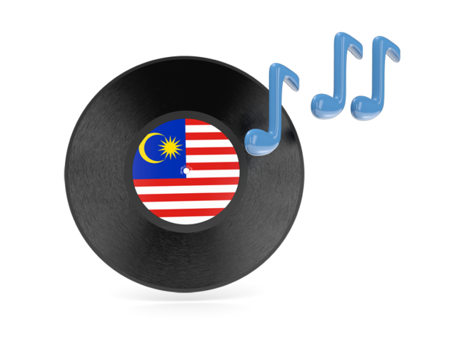 Музыкальная иконка. Скачать флаг. Малайзия