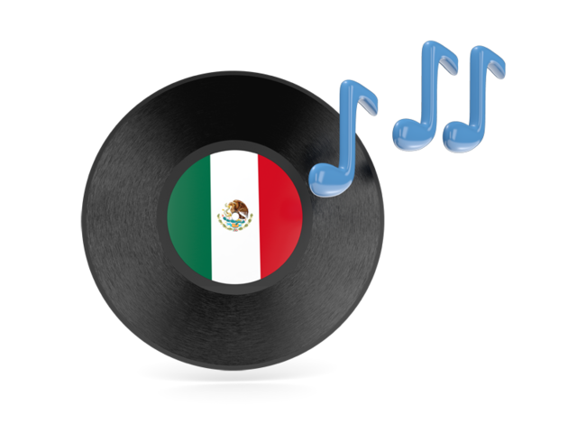 Музыкальная иконка. Скачать флаг. Мексика