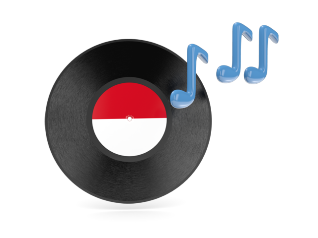 Music icon. Download flag icon of Monaco at PNG format