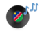 Namibia. Music icon. Download icon.