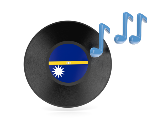 Music icon. Download flag icon of Nauru at PNG format