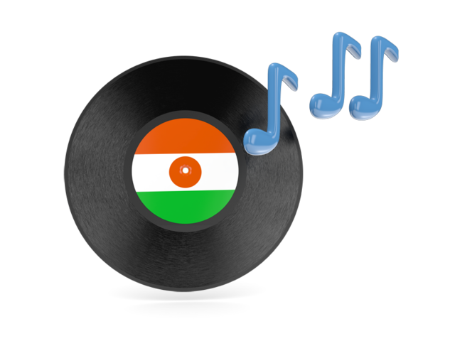 Music icon. Download flag icon of Niger at PNG format