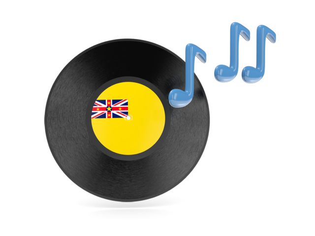 Music icon. Download flag icon of Niue at PNG format