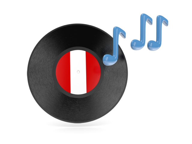 Music icon. Download flag icon of Peru at PNG format