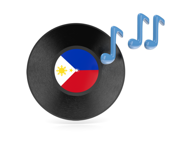 Music icon. Download flag icon of Philippines at PNG format