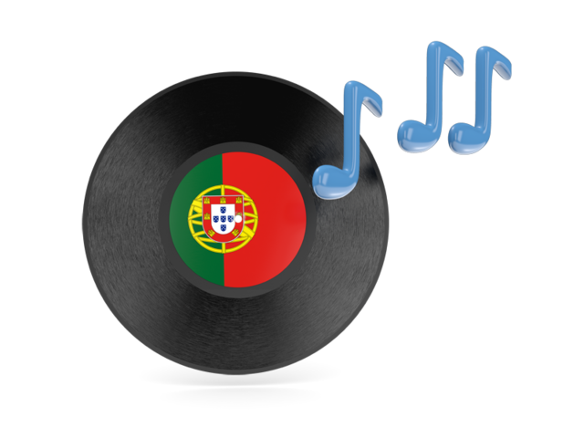 Music icon. Download flag icon of Portugal at PNG format