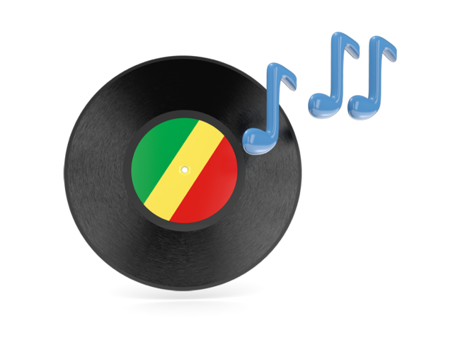 Music icon. Download flag icon of Republic of the Congo at PNG format