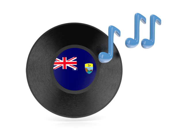 Music icon. Download flag icon of Saint Helena at PNG format