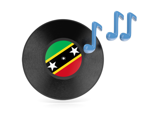 Music icon. Download flag icon of Saint Kitts and Nevis at PNG format