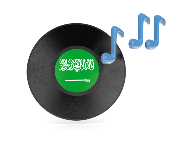 Music icon. Download flag icon of Saudi Arabia at PNG format