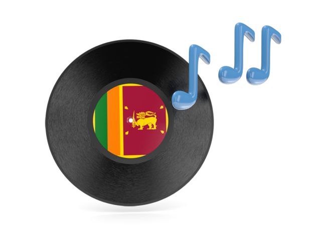 Music icon. Download flag icon of Sri Lanka at PNG format