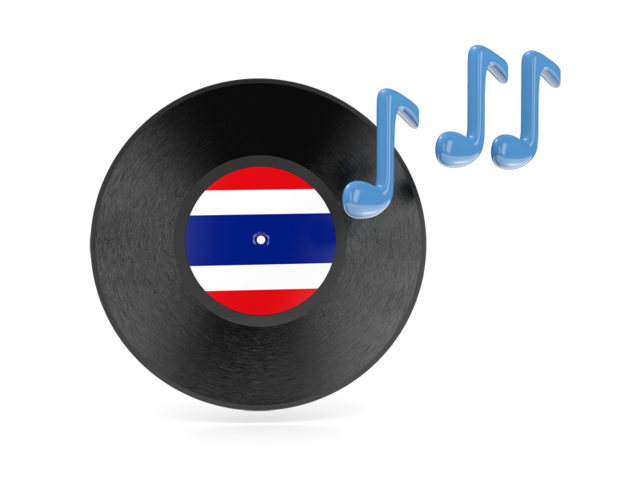 Music icon. Download flag icon of Thailand at PNG format