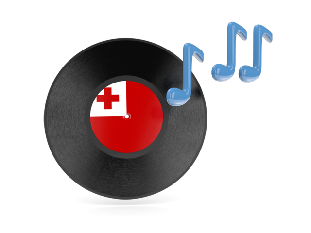 Music icon. Download flag icon of Tonga at PNG format