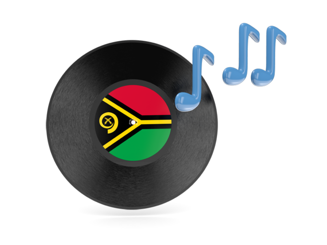 Музыкальная иконка. Скачать флаг. Вануату