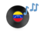 Venezuela. Music icon. Download icon.