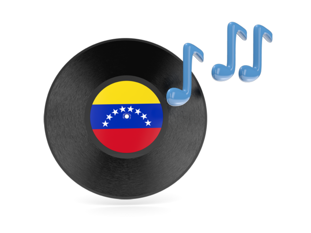 Music icon. Download flag icon of Venezuela at PNG format