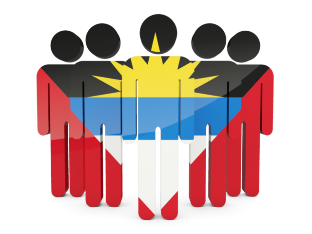 People icon. Download flag icon of Antigua and Barbuda at PNG format
