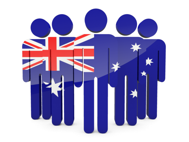 People icon. Download flag icon of Australia at PNG format