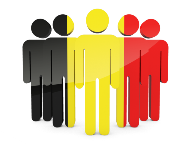 People icon. Download flag icon of Belgium at PNG format