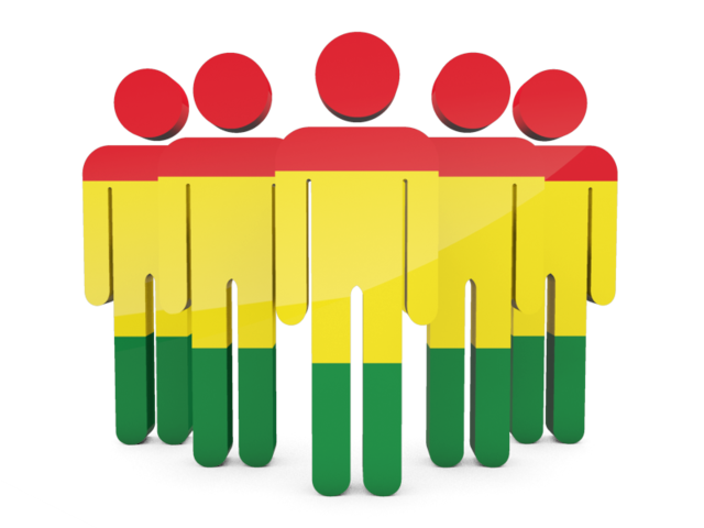 People icon. Download flag icon of Bolivia at PNG format