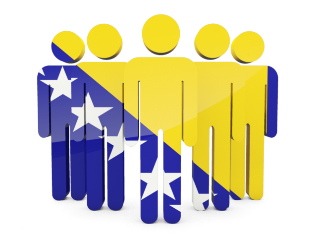 People icon. Download flag icon of Bosnia and Herzegovina at PNG format