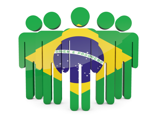 People icon. Download flag icon of Brazil at PNG format