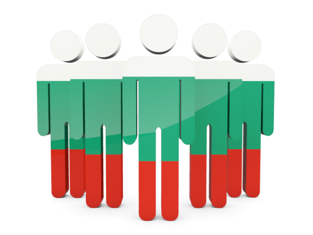 People icon. Download flag icon of Bulgaria at PNG format