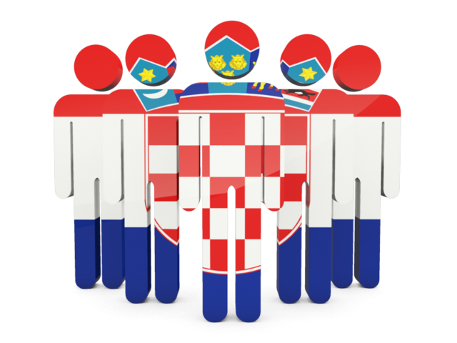 People icon. Download flag icon of Croatia at PNG format